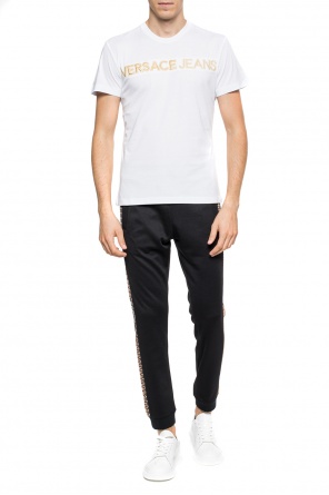 Logo-embroidered t-shirt, zdjęcie 2 Logo-embroidered t-shirt od Versace Jeans
